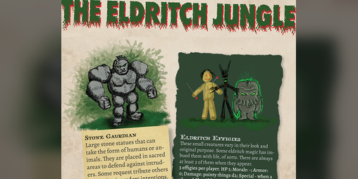 Cover image for The Eldritch Jungle