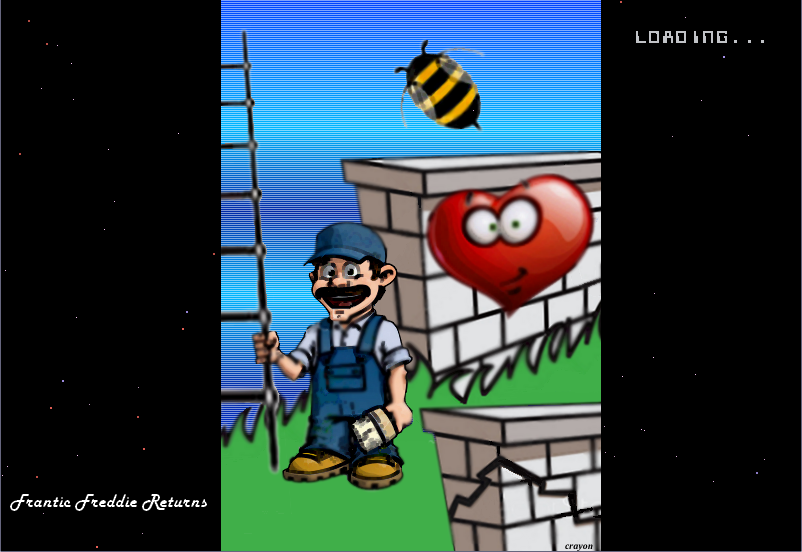 Cover image for Frantic Freddie Returns