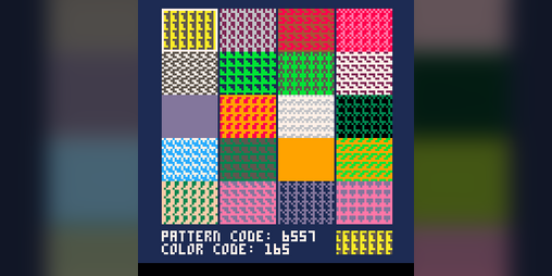 Cover image for Pattern Swatches for Pico-8