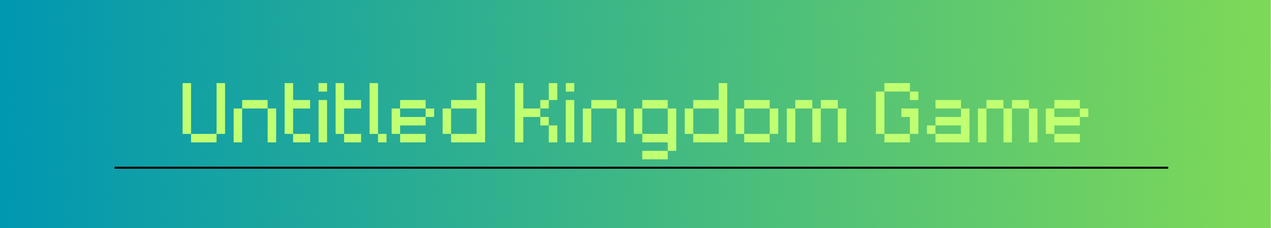 Untitled Kingdom Game