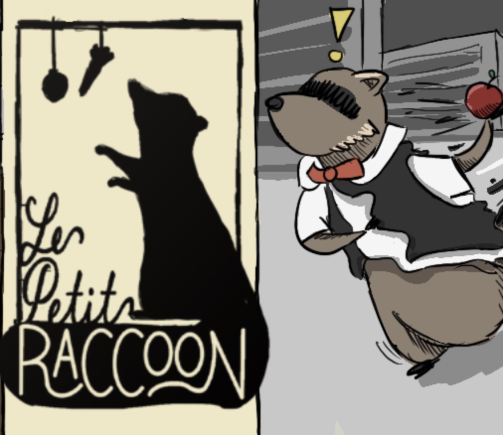 Cover image for Le Petit Raccoon