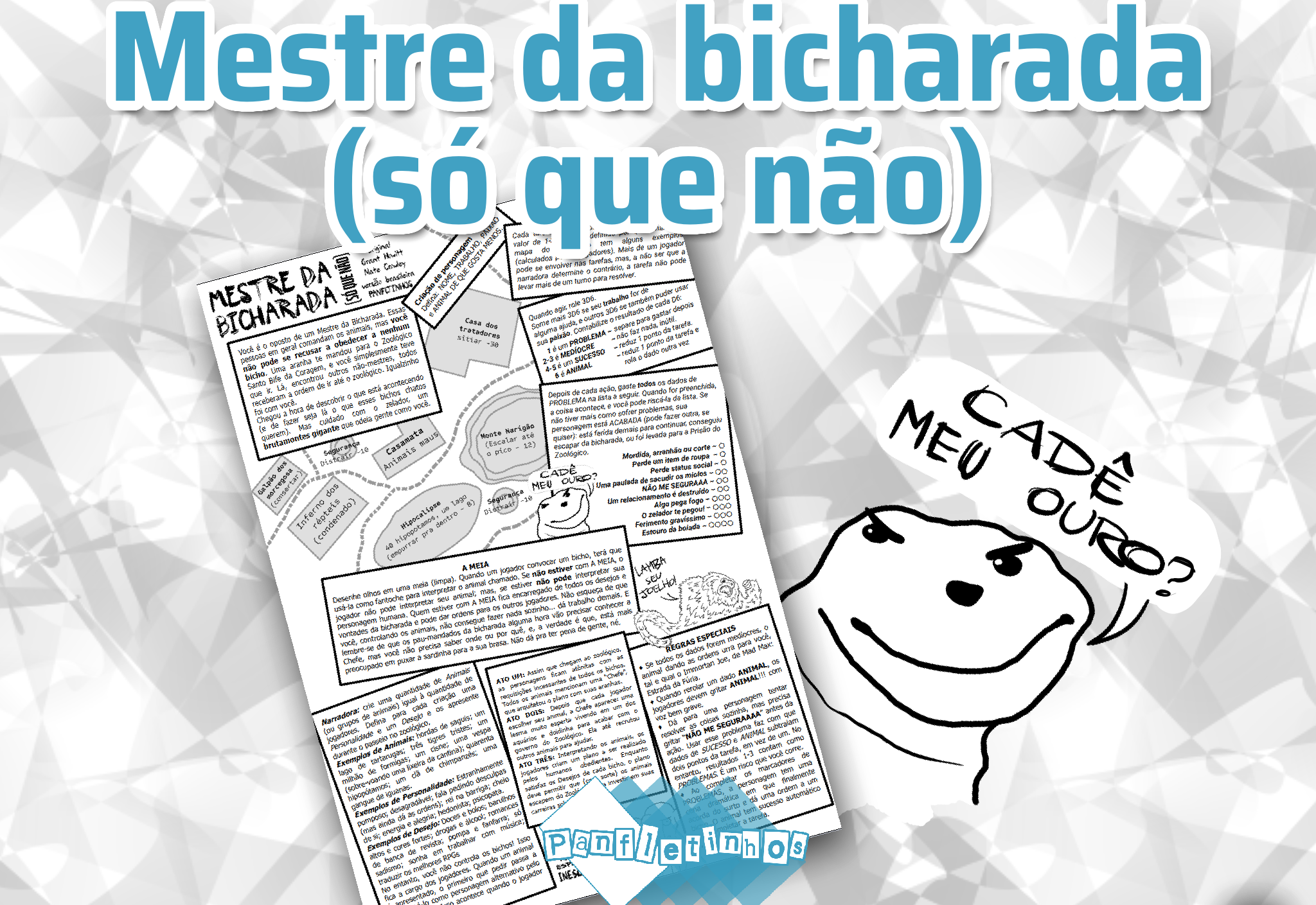 Cover image for Mestre da bicharada (só que não)