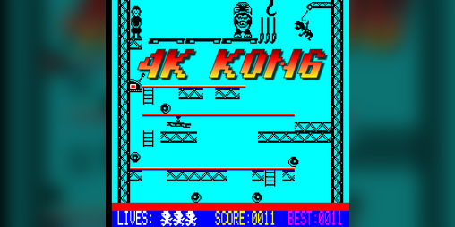 Cover image for 4K Kong (Oric)