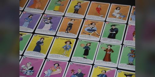 Cover image for Women in Science - Print & Play Card Game