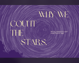 why we count the stars.  