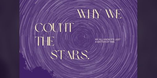 Cover image for why we count the stars.