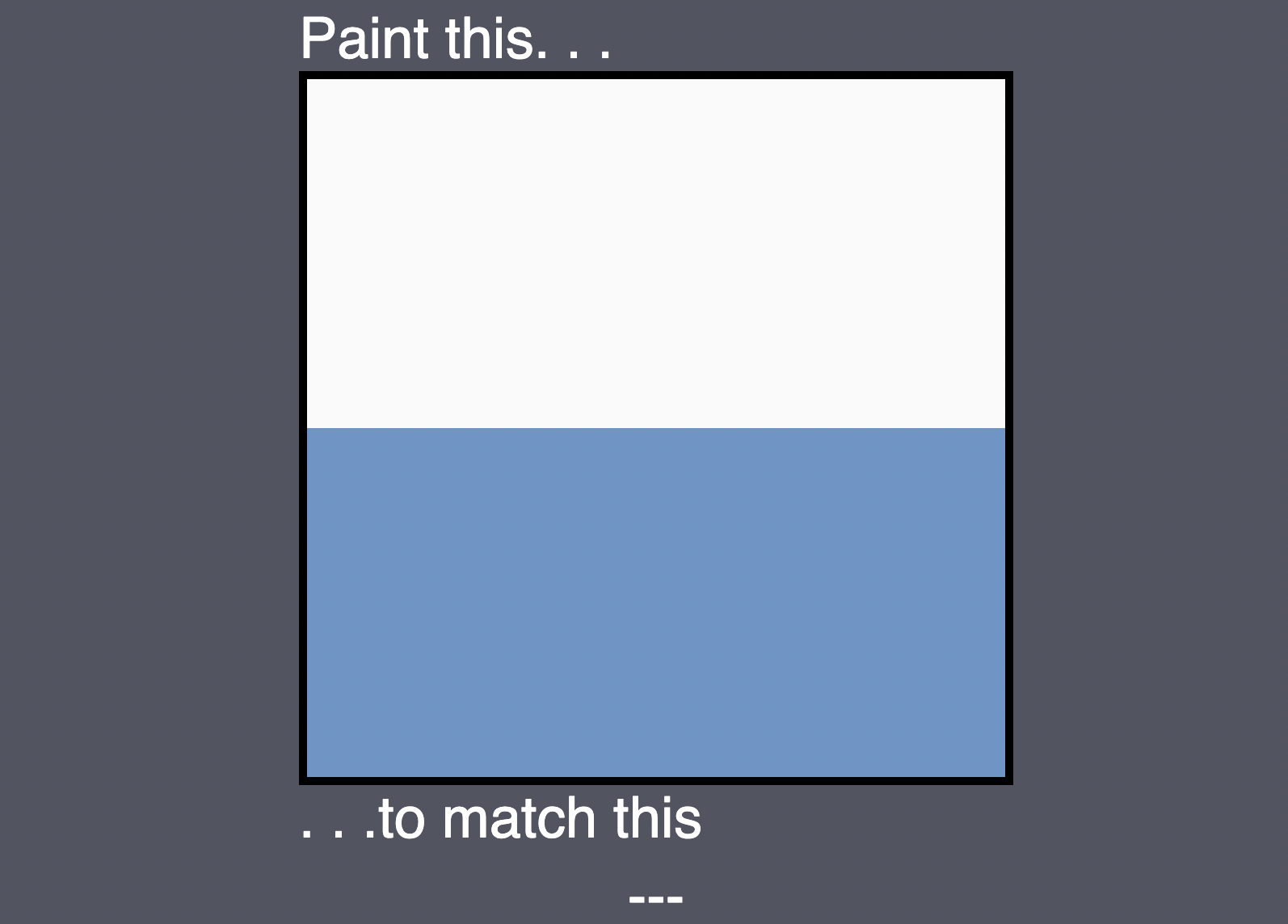 Paint Matcher by Jellyfox