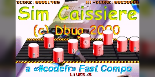 Cover image for Sim Caissière (Sim Cashier)