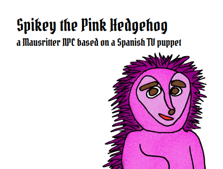 Cover image for Spikey the Pink Hedgehog