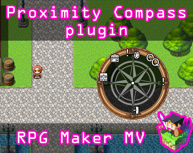 Proximity Compass Plugin For Rpg Maker Mv By Olivia