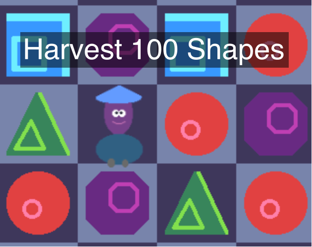 Harvest 100 Shapes