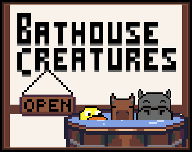Cover image for Bathhouse Creatures (Game Jam version)