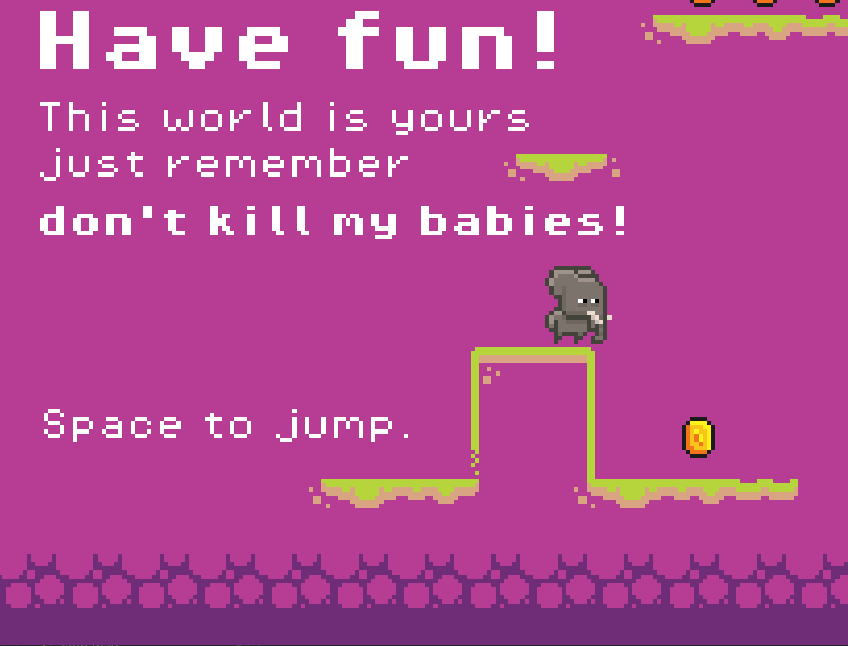 Don't kill my babies!
