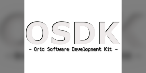 Cover image for OSDK (Oric Software Development Kit)