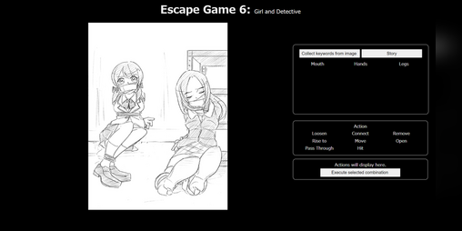 Cover image for TripleQ Escape Game Remastered: 06 - Detective x Girl