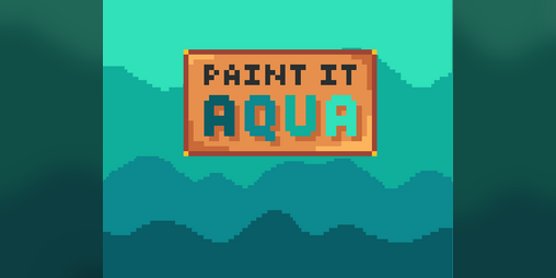 Cover image for Paint It Aqua