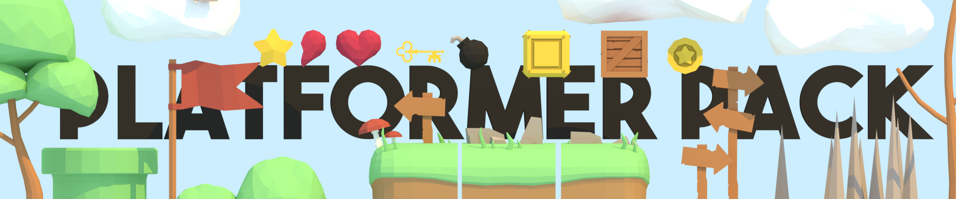 LowPoly Platformer Pack