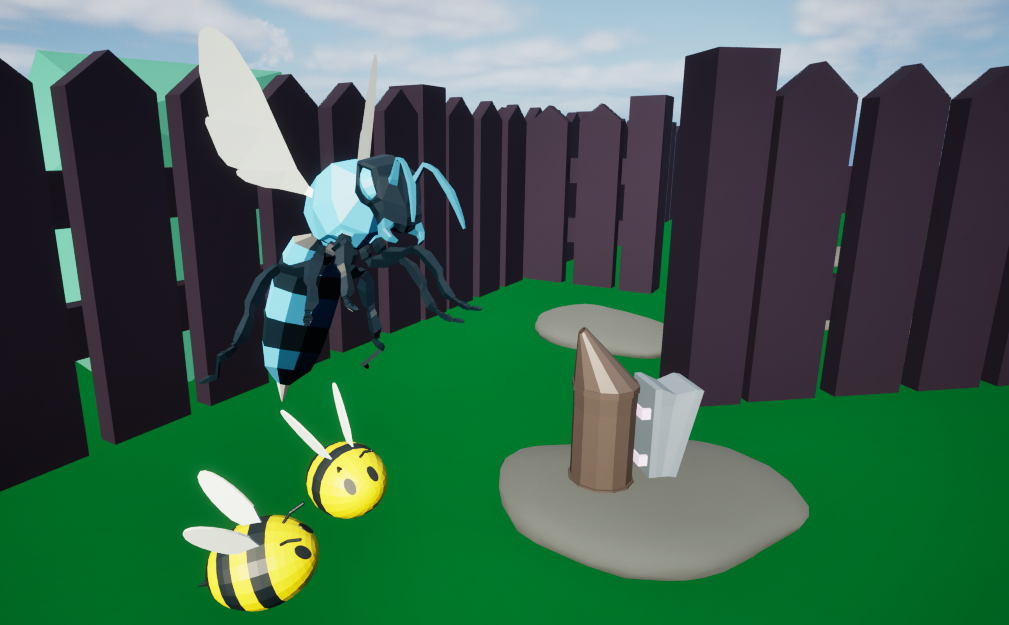Keeper Of Bees - Bullet Hell Game Jam
