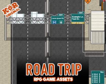 KR Road Trip Tileset Add-On for RPGs by Kokoro Reflections