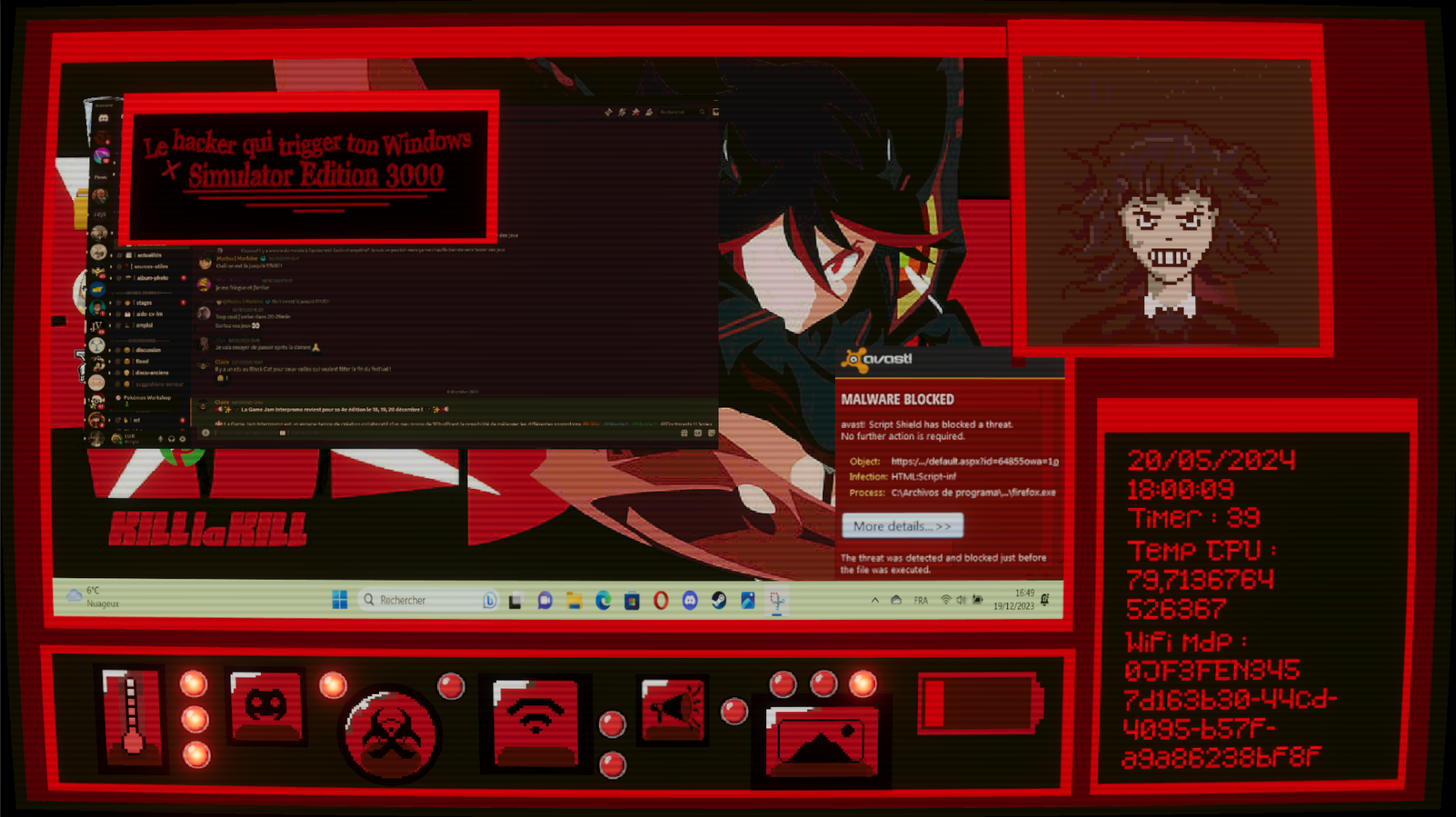 LE H@CKEUR QUI TRIGGER TON WINDOWS SIMULATOR EDITION 3000 (JAM)