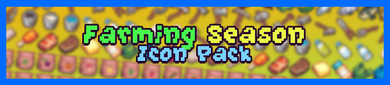 Farming Season Icon Pack (100+ farm-related icons)