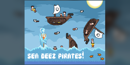 Cover image for Sea Deez Pirates