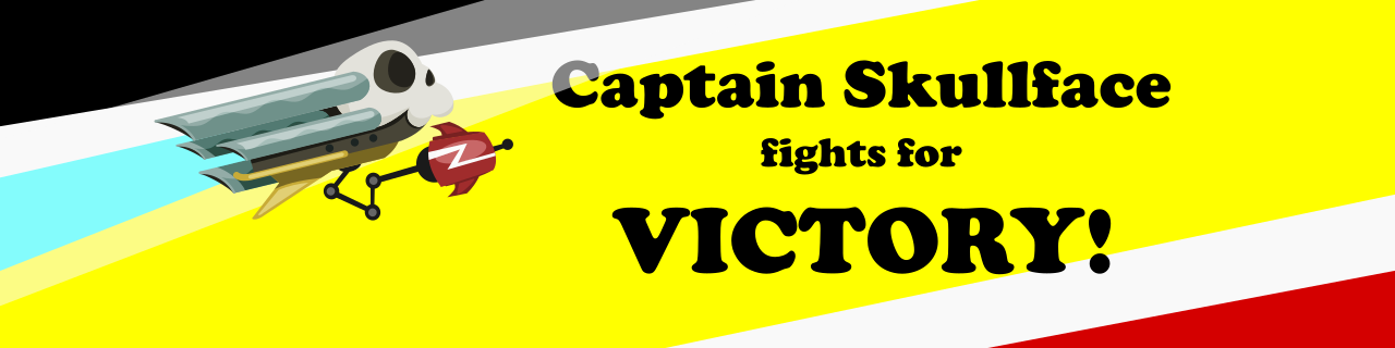 Captain Skullface fights for Victory
