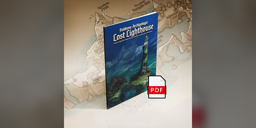 Cover image for Fishbone Archipelago: Lost Lighthouse