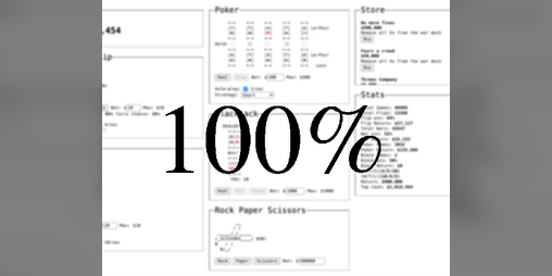 Cover image for 100%
