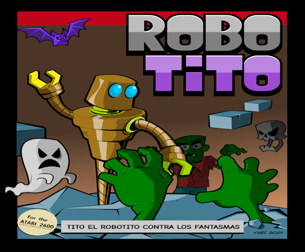 Cover image for Robo Tito (Tito el Robotito contra los fantasmas