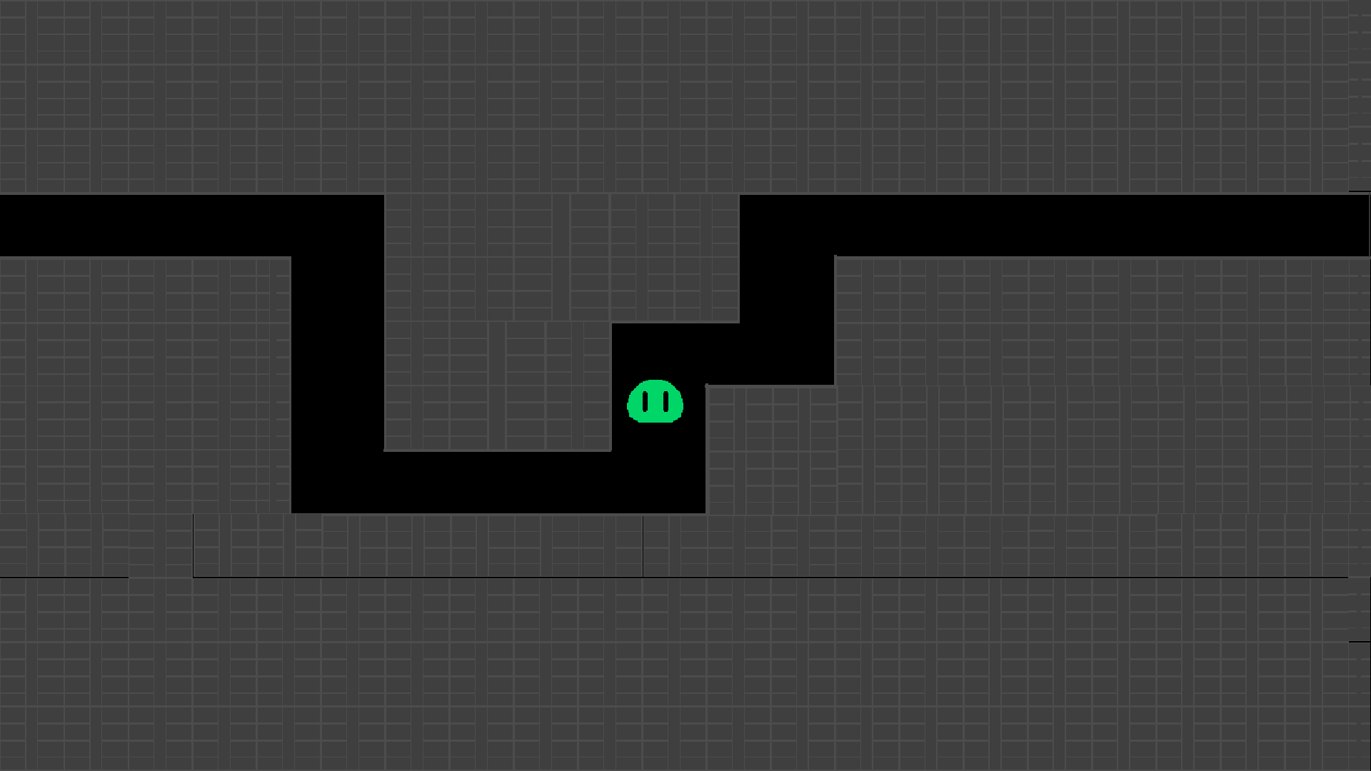 Slime in the tunnel