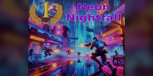 Cover image for Neon Nightfall