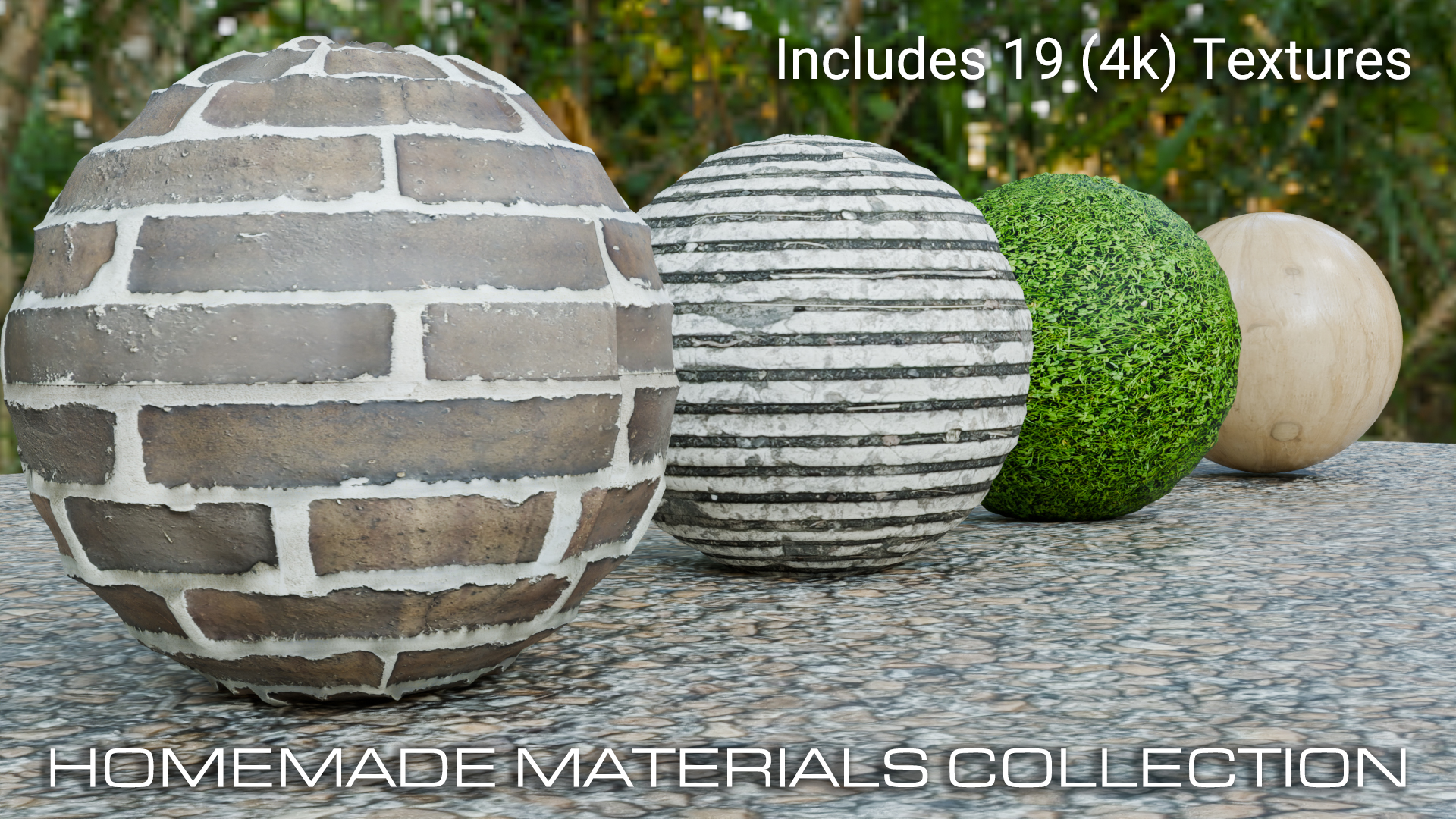 Homemade PBR Materials Collection Vol. 1