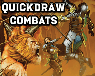 Quickdraw Combats - Instant TTRPG Encounters!  