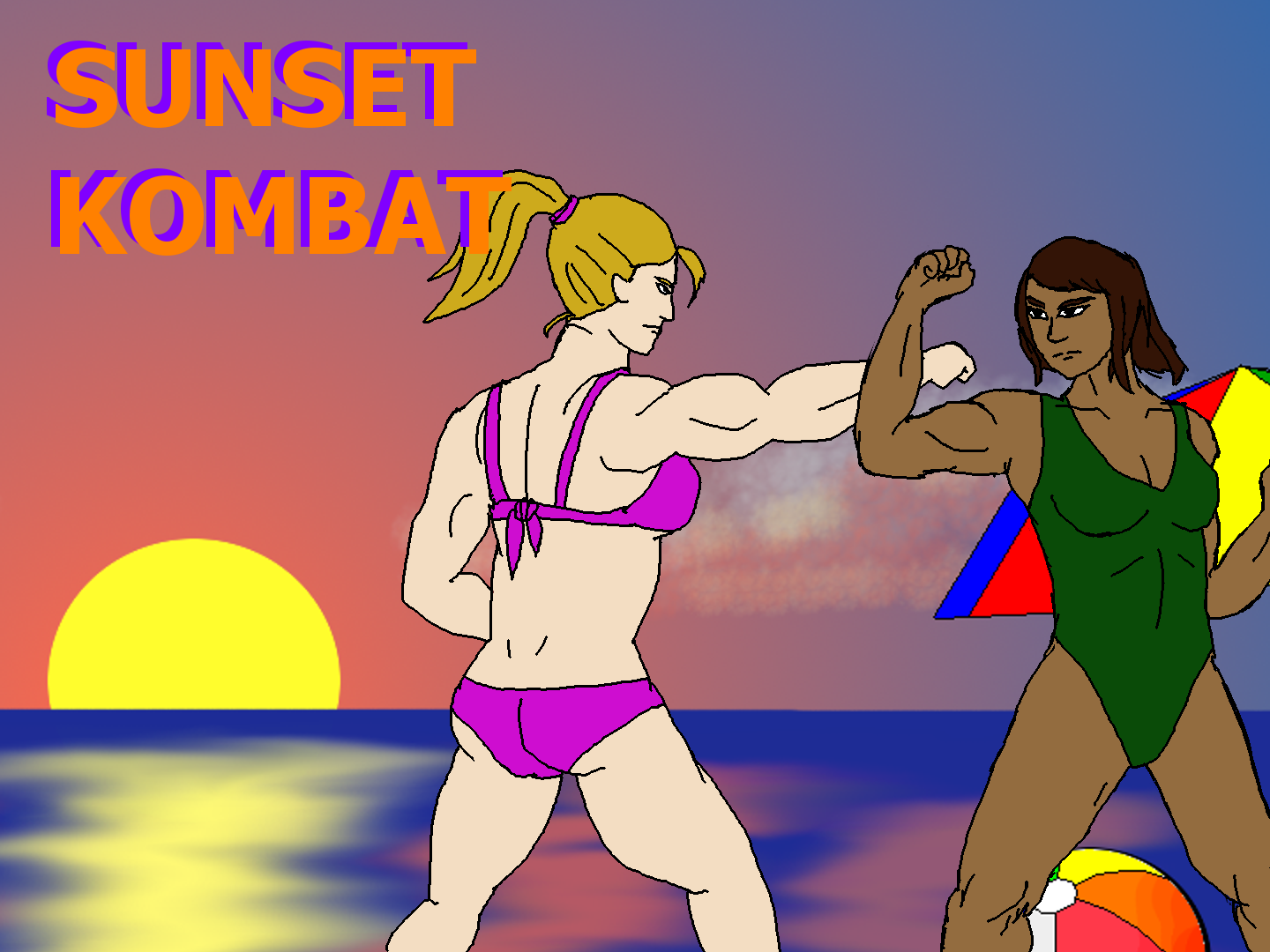 Cover image for Sunset Kombat