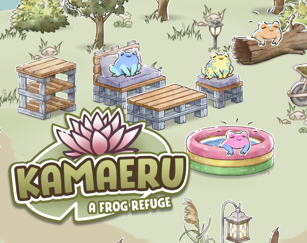 Cover image for Kamaeru: A Frog Refuge