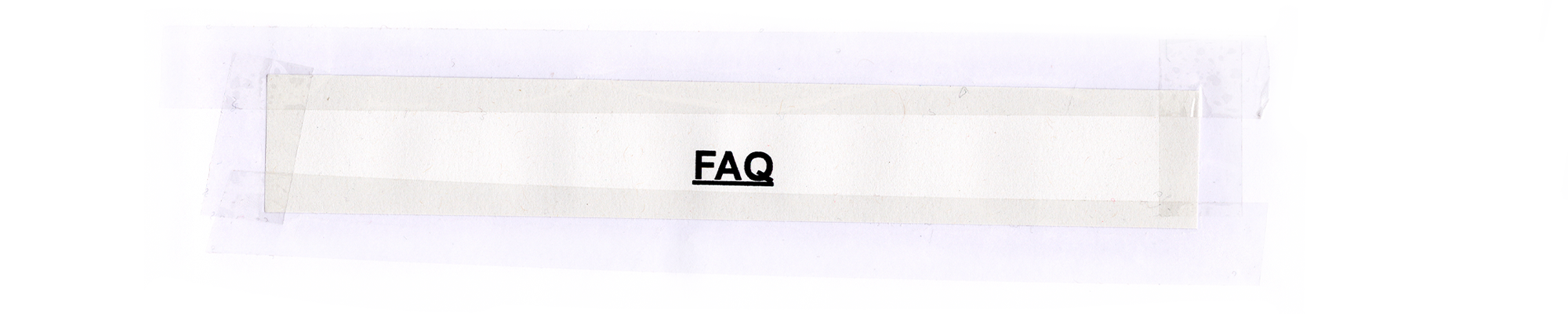 FAQ