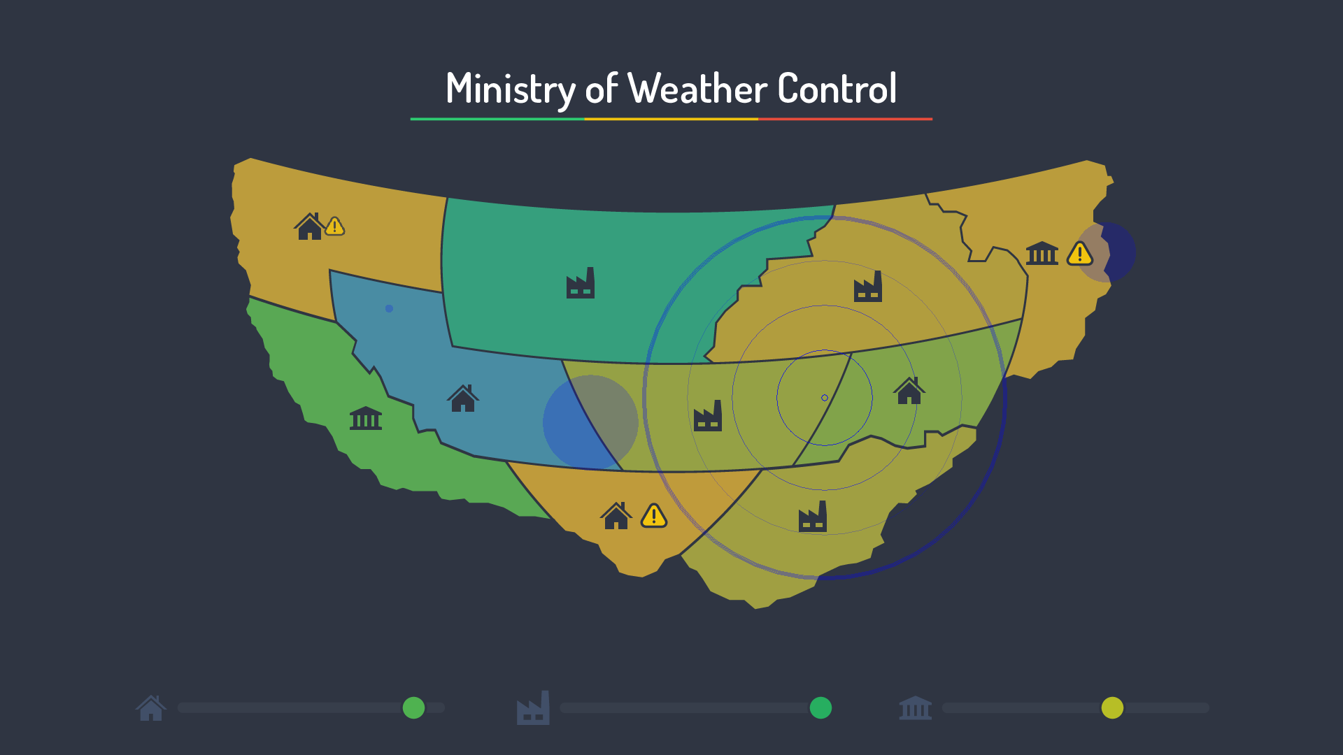 Cover image for Ministry of Weather Control