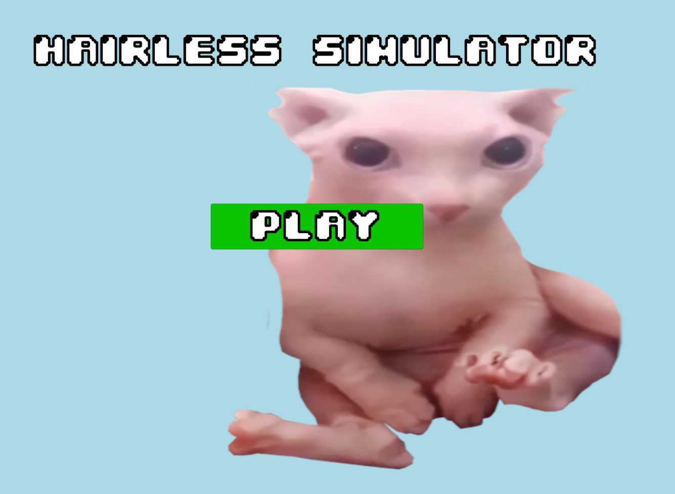 Hairless Simulator