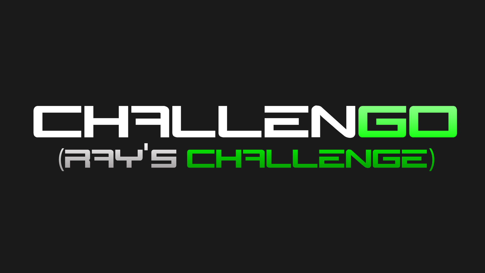 Challengo (Ray's Challenge)