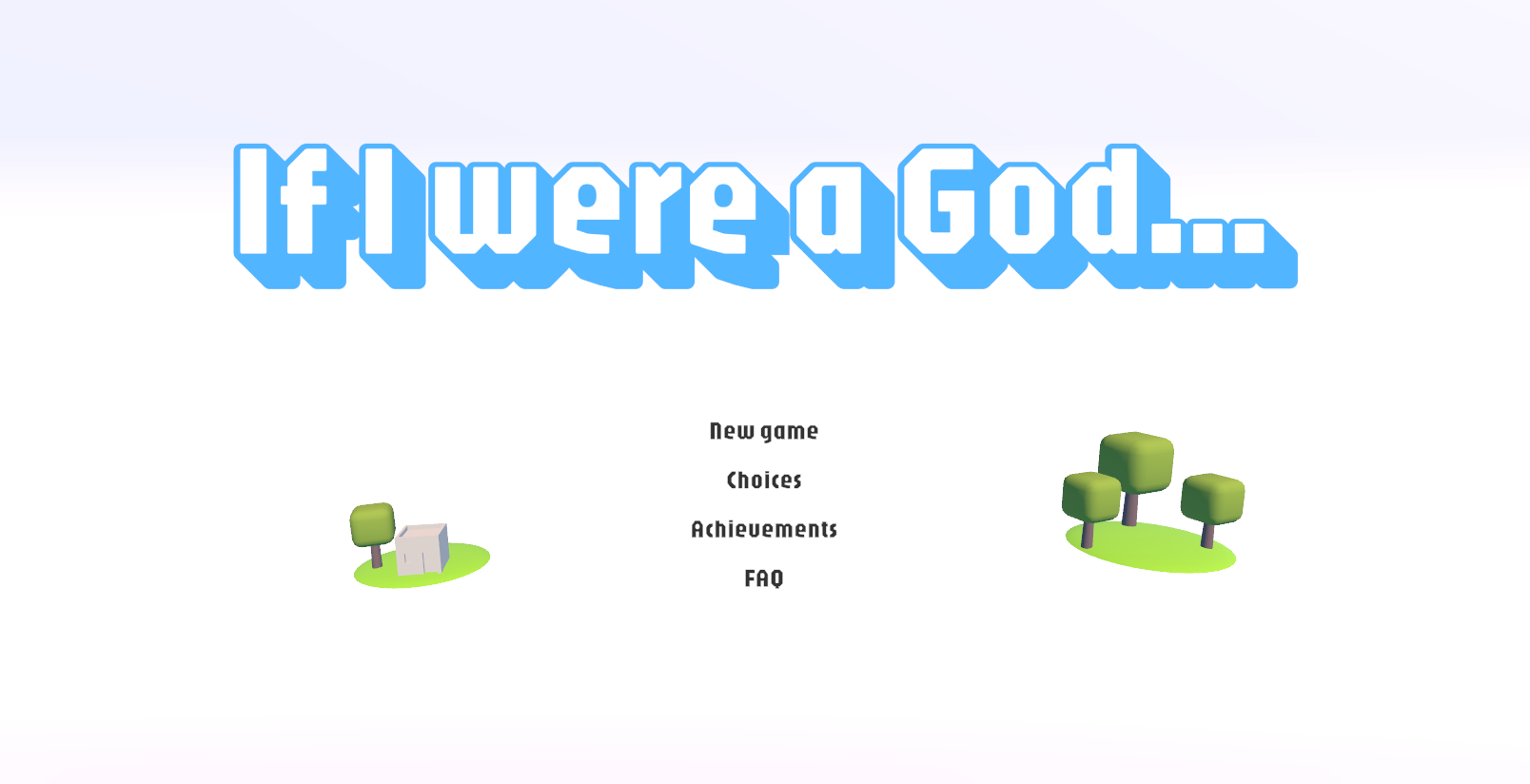 Cover image for If I were a God...