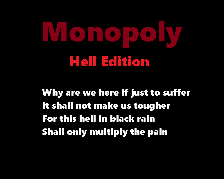 Monopoly Hell Edition