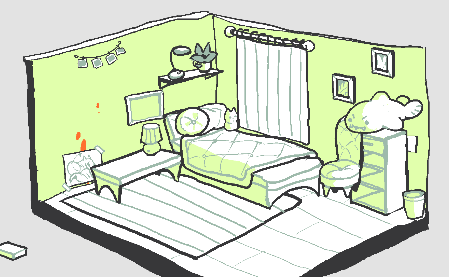 perfectly innocent bedroom~