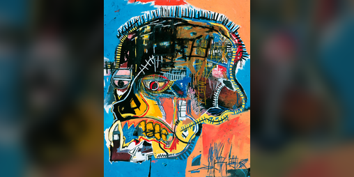 Cover image for Jean-Michel Basquiat - Untitled (Skull), 1981