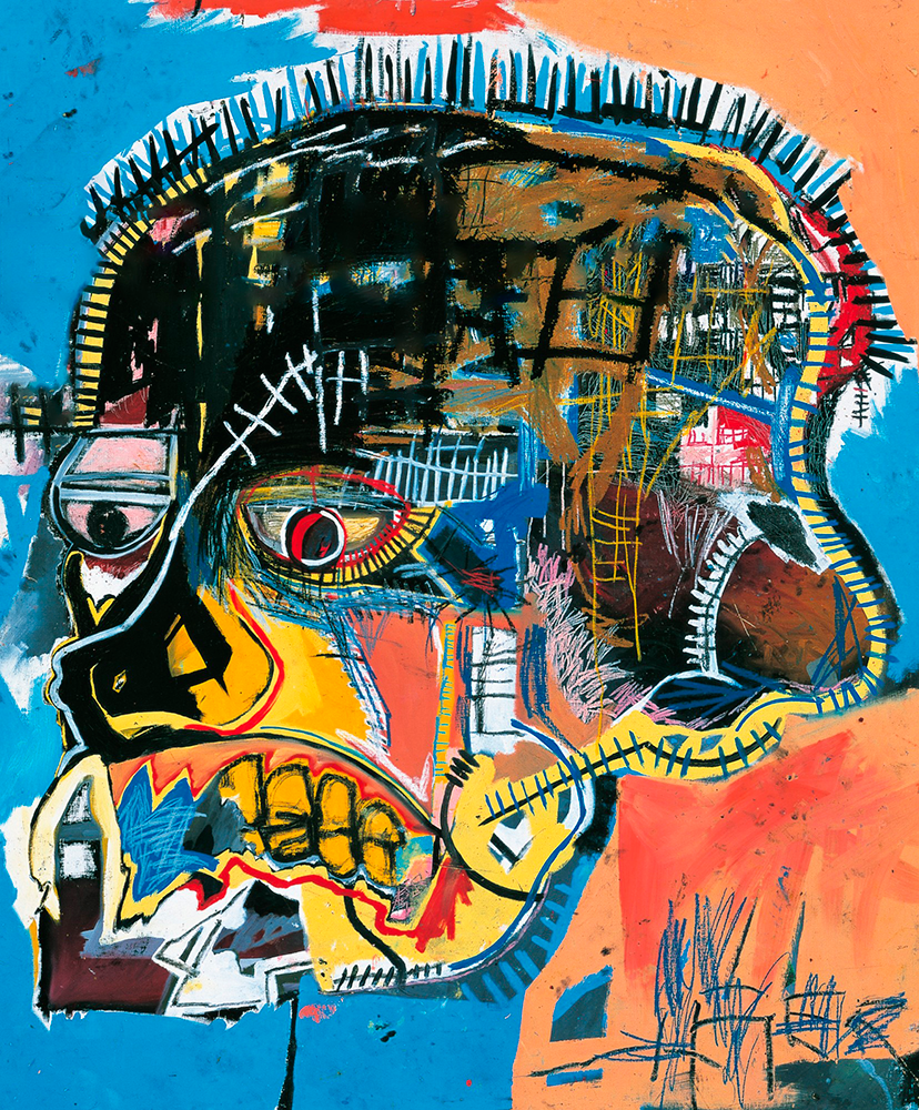 Maus oder Ratte Festzug Triathlon jean michel basquiat skull Spielplatz