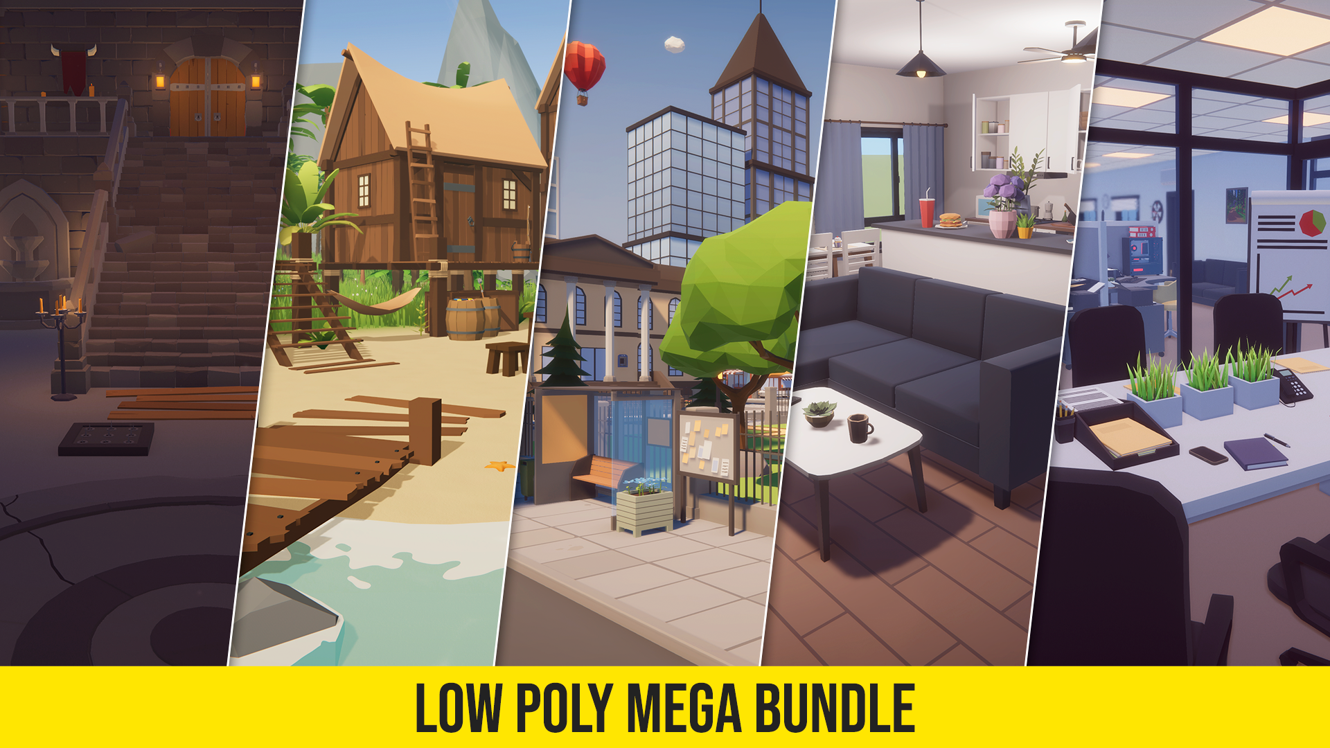 Low Poly Mega Bundle