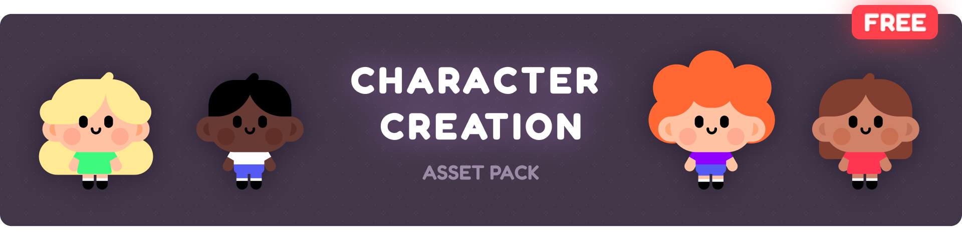 Free - Character Creation Asset Pack