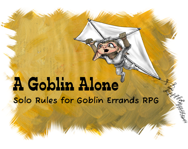 Cover image for A Goblin Alone