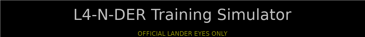 L4-N-DER Training Simulator