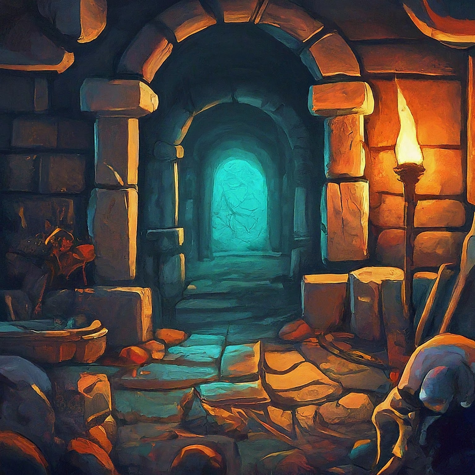 Free CC0 Dungeon Backgrounds Pack by The Outlander